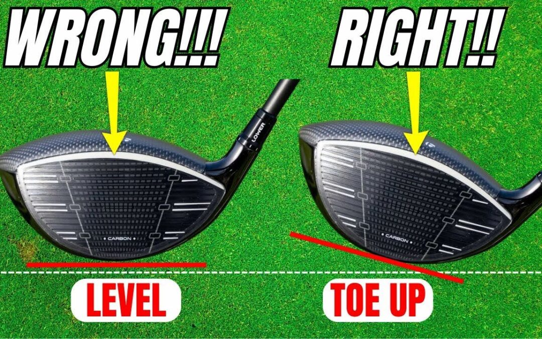 Stop Leveling Your Driver at Address!