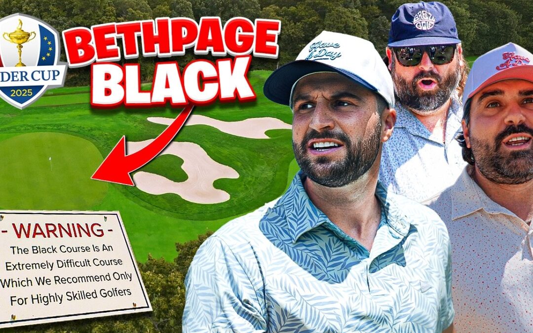 The Bob Does Sports Major At Bethpage Black (Ryder Cup)
