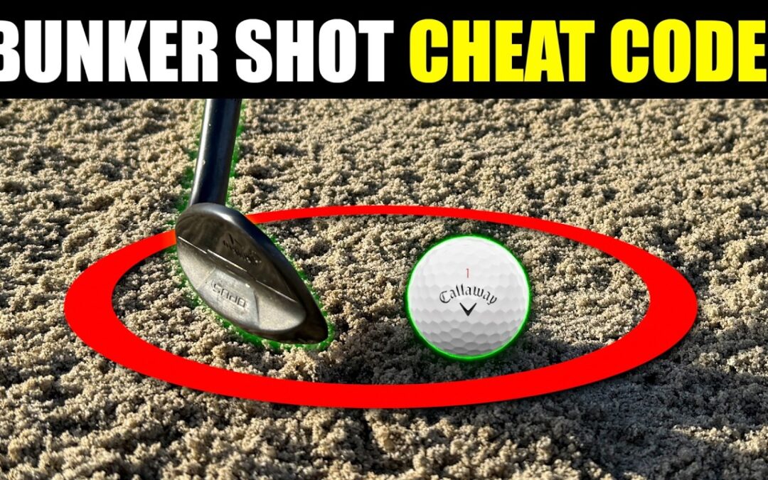 The EASIEST Bunker Shot Technique you have EVER seen!! Your Cheat Code To Bunker Play