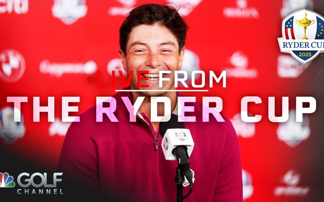 Viktor Hovland locking in ‘paradoxical’ golf swing | Live From the Ryder Cup | Golf Channel
